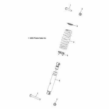 SUSPENSION, SHOCK - A07LB27AA/AC/LH27AA/AB/AC/AD/AL (4999202079920207C06)