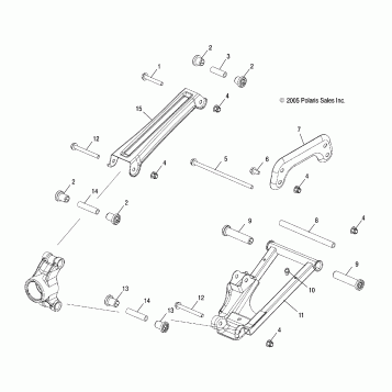 SUSPENSION, REAR - A06LB27AA/LD27AA/AB/AC/AD (4999202079920207C07)