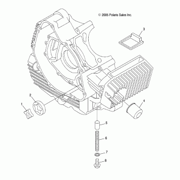 ENGINE, OIL PUMP and OIL FILTER - A07LB27AA/AC/LH27AA/AB/AC/AD/AL (4999202079920207D08)