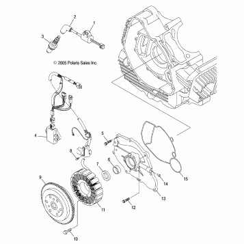 ENGINE, MAGNETO - A07LB27AA/AC/LH27AA/AB/AC/AD/AL (4999202079920207D09)