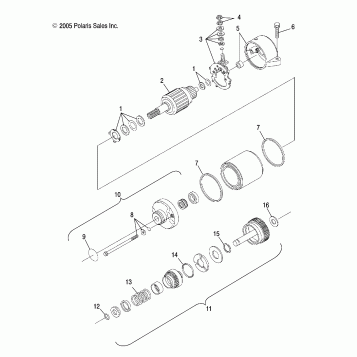 ENGINE, STARTING MOTOR - A07LB27AA/AC/LH27AA/AB/AC/AD/AL (4999202079920207D10)