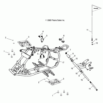 FRAME BODY - A05FA09CA/CB/CC (4999202309920230B03)