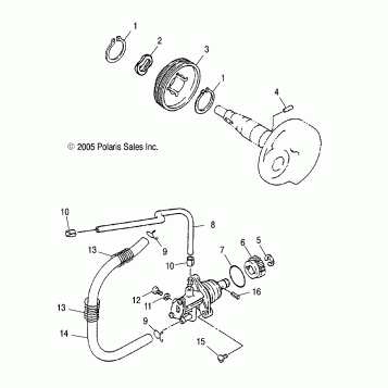 OIL PUMP ASSEMBLY - A04KA05CA (4999202359920235A06)