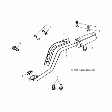 EXHAUST PIPE - A04KA05CA (4999202359920235A09)