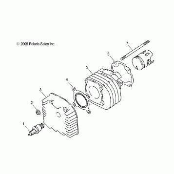 CYLINDER HEAD - A02EA05CA (4999202399920239A03)