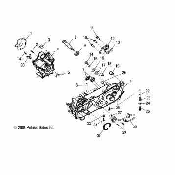CRANKCASE - A06KA09CA/CB/CC/CD (4999202399920239A10)