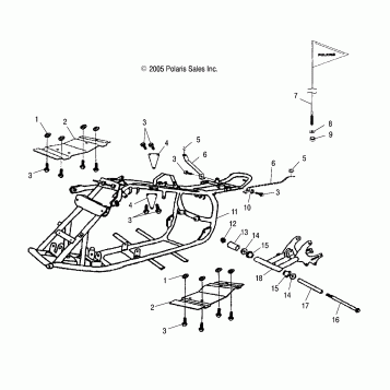 FRAME BODY - A04KA09CA/CB (4999202399920239B03)