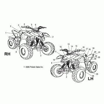 DECALS - A06KA09CA/CB/CC/CD (4999202399920239C06)