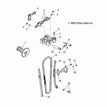 VALVE CAM - A05PB20AA/AB/AC/AD (4999202449920244A09)