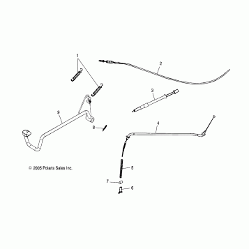 BRAKE, REAR - A05PB20AA/AB/AC/AD (4999202449920244B13)