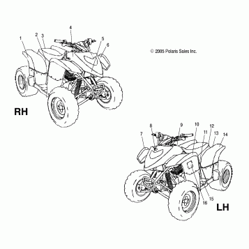 DECALS - A06PB20EA/EB (4999202509920250C07)