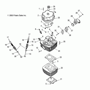 CYLINDER HEAD - A06SB20AA/AB (4999202799920279A03)