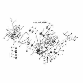 CRANKCASE - A06SB20AA/AB (4999202799920279A05)