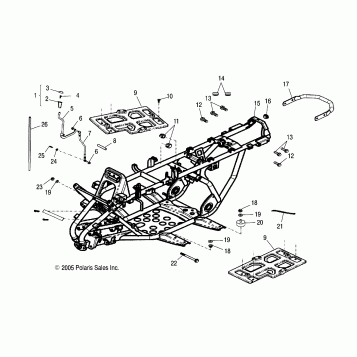 FRAME BODY - A06SB20AA/AB (4999202799920279B03)