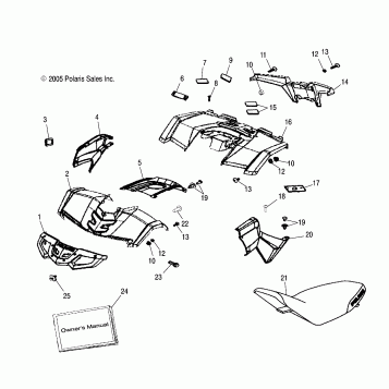 CAB/SEAT - A06SB20AA/AB (4999202799920279B07)