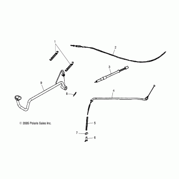 BRAKE, REAR - A06SB20AA/AB (4999202799920279B13)