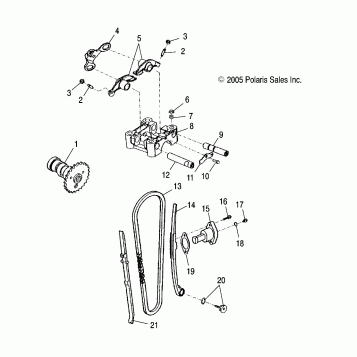 VALVE CAM - A06PB20VA/VB (4999202869920286A09)