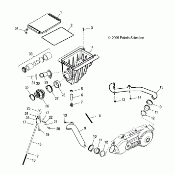 AIR CLEANER - A06PB20VA/VB (4999202869920286B01)