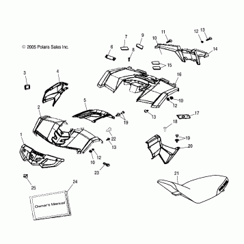 CAB/SEAT - A06PB20VA/VB (4999202869920286B07)
