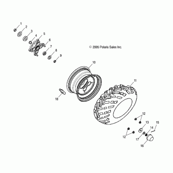 WHEEL, FRONT - A06PB20VA/VB (4999202869920286B10)