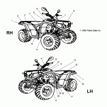 DECALS - A06PB20VA/VB (4999202869920286C05)