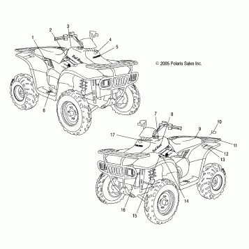 DECALS - A06CA32AA/AB (4999202939920293A05)