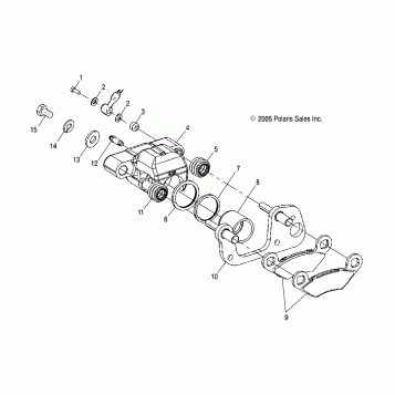 BRAKE, FRONT - A06BG50AA/FA (4999202939920293A14)
