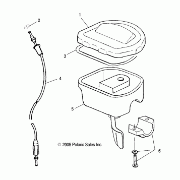 THROTTLE CONTROL/THROTTLE CABLE - A07CA32AA (4999202939920293B03)