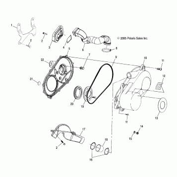 CLUTCH COVER - A06CA32AA/AB (4999202939920293B11)