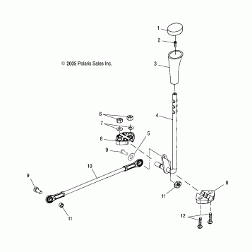 GEAR SELECTOR - A07CA32AA (4999202939920293C04)