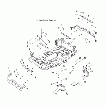 BOX, REAR - A06MN50AU/AW (4999204069920406A08)
