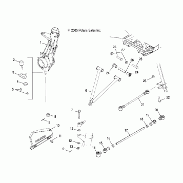 A-ARM/STRUT MOUNTING - A06MN50AU/AW (4999204069920406C08)