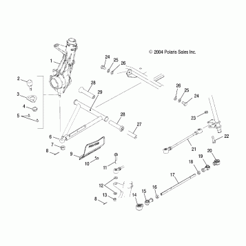 A-ARM MOUNTING and STRUT MOUNTING - A05MH68AP (4999609960C06)