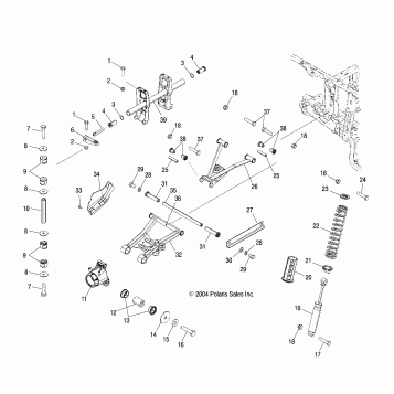SUSPENSION, REAR - A05MH68AP (4999609960C13)
