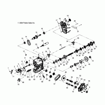 GEARCASE - A05MH68AP (4999609960D03)