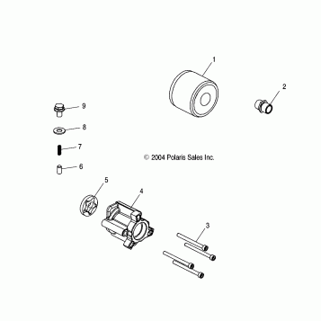 OIL PUMP - A05MH68AP (4999609960E03)