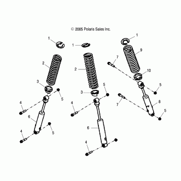 SUSPENSION - A05PB20AA/AB/AC/AD (4999659965B09)