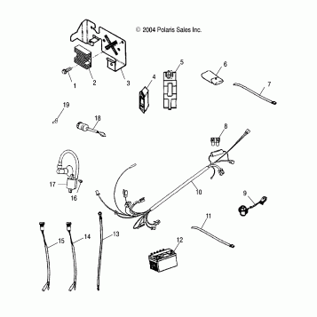 ELECTRICAL PARTS - A05PB20AA/AB/AC/AD (4999659965C04)