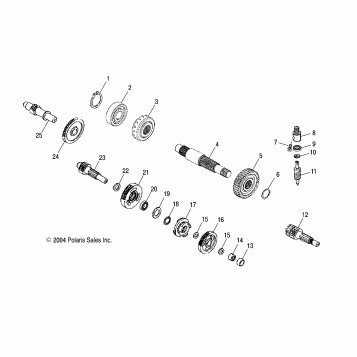 TRANSMISSION - A05PB20EA/EB/EC/ED (4999709970A14)