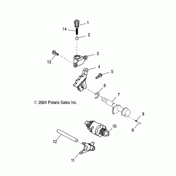 DRUM SHIFT - A05PB20EA/EB/EC/ED (4999709970B01)