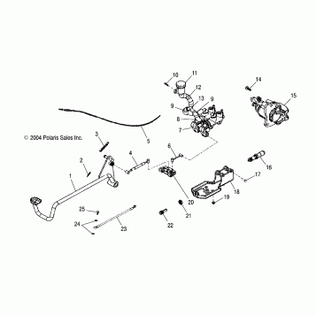 BRAKE, REAR - A05PB20EA/EB/EC/ED (4999709970C01)