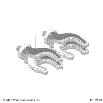 BODY, LOCK AND RIDE RATCHET GRIP - A21SHD57A9 (C102299)