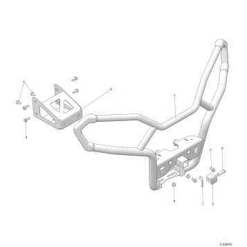 BODY, FRONT BUMPER, UTILITY - A22SEK57AD (C102433)