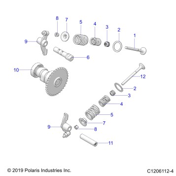 ENGINE, VALVE TIMING MECHANISM - A23HBBO7B3/B7 (C1206112-4)