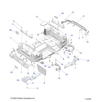 BODY, BOX, REAR - A26SWE57AL (C102808)