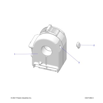 STEERING, CONTROLS, LEFT HAND CONTROLS - A24SHR57AM (C0211282-4)