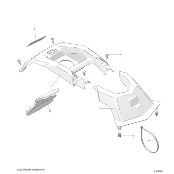 BODY, FRONT COVER - A26SDA57A7 (C102608)
