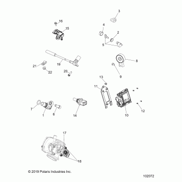 ELECTRICAL, SWITCHES, SENSORS and ECM - A20SHE57AN/AF/BN/BF/Z57AX/BX (102072)