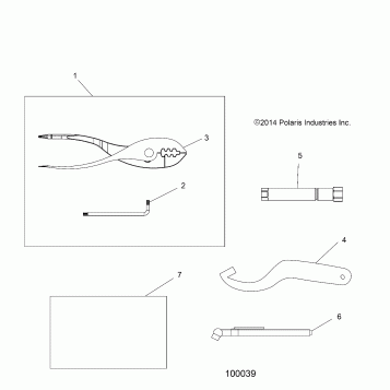 TOOLS, TOOL KIT - A16SWE57A1/A7