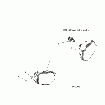 ELECTRICAL, HEADLIGHTS - A19SVA85BG (100068)